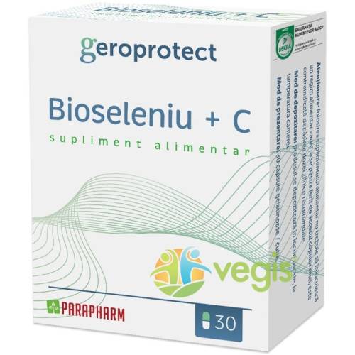 Bioseleniu+ vitamina c 30cps