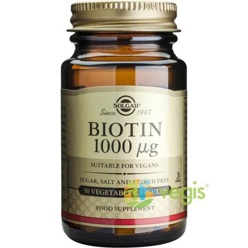 Biotin 1000mcg 50cps vegetale