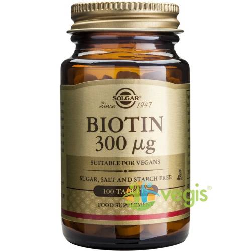 Biotina (vitamina b7) 300mcg 100tb