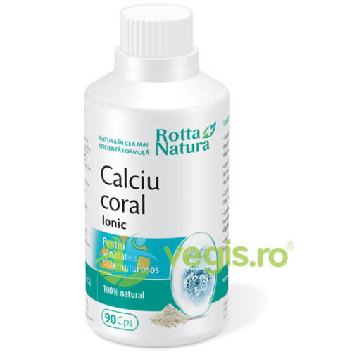 Calciu coral ionic 90cps