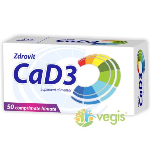 Calciu + vitamina d3 50cpr