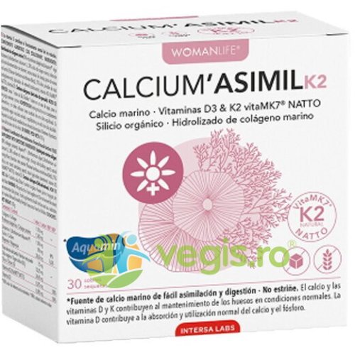 Calcium asimil k2 30dz
