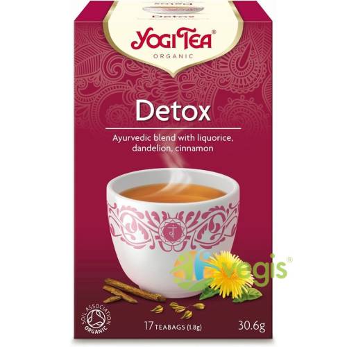 Ceai detox ecologic/bio 17dz 30.6g