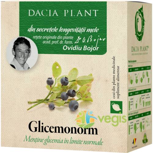 Ceai glicemonorm 50g