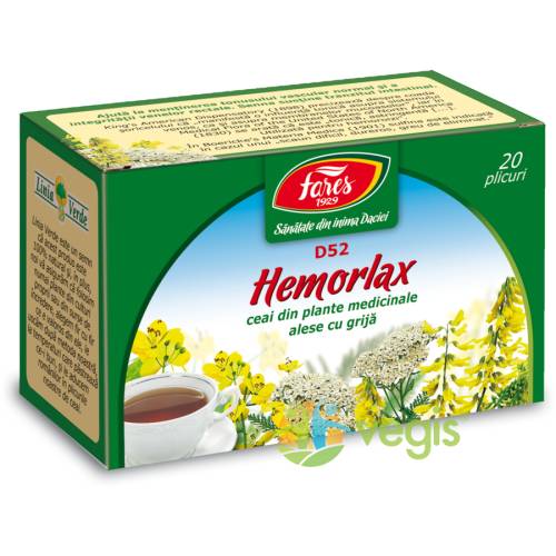 Ceai hemorlax (antihemoroidal) 20dz