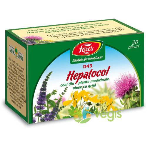 Ceai hepatocol 20dz