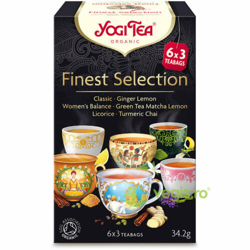 Ceai mix finest selection ecologic/bio 18dz 34.2g