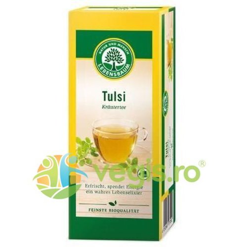 Ceai tulsi (busuioc indian) ecologic/bio 20 plicuri - 30g