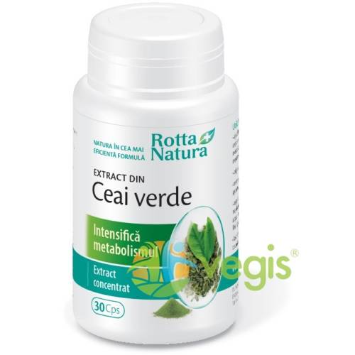 Ceai verde extract 30cps