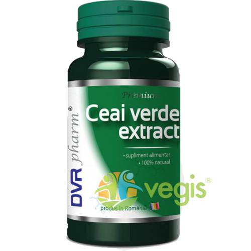 Ceai verde extract 60cps