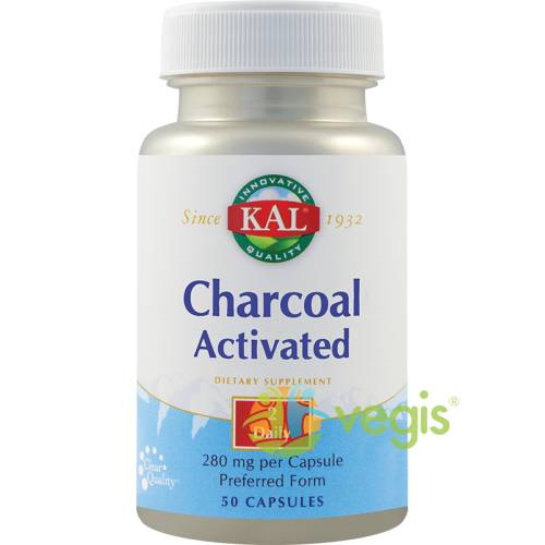 Kal Charcoal activated (carbune medicinal activ) 50cps