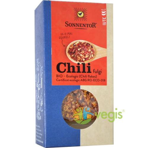 Sonnentor Chili fulgi condiment ecologic/bio 45g