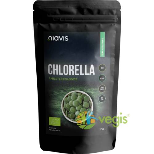 Chlorella tablete ecologice/bio 125g