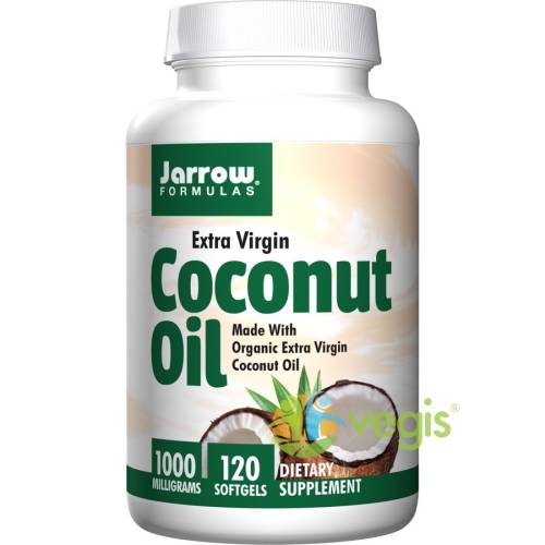 Coconut oil extra virgin (ulei de cocos) 1000mg 120cps