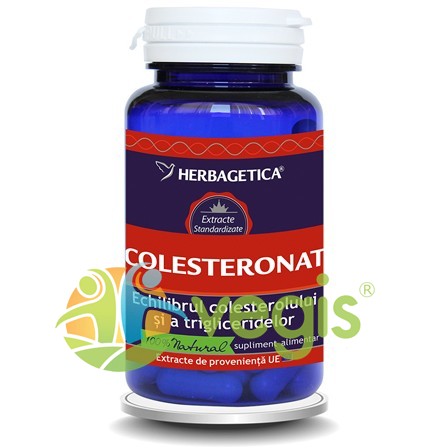 Herbagetica Colesteronat 30cps