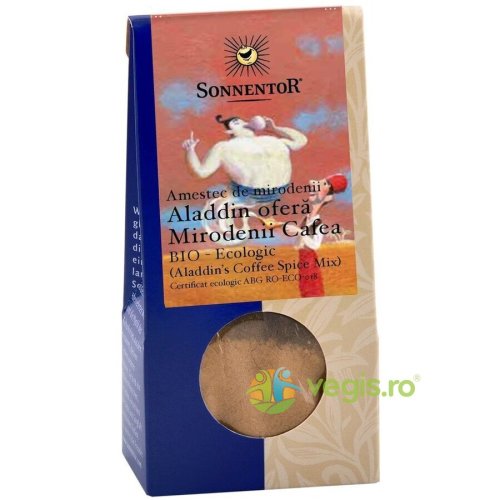 Condiment amestec aladdin ofera mirodenii cafea ecologic/bio 25g