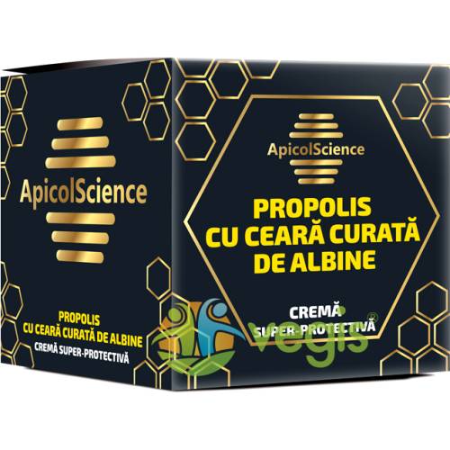 Crema super-protectiva de propolis cu ceara curata 75ml