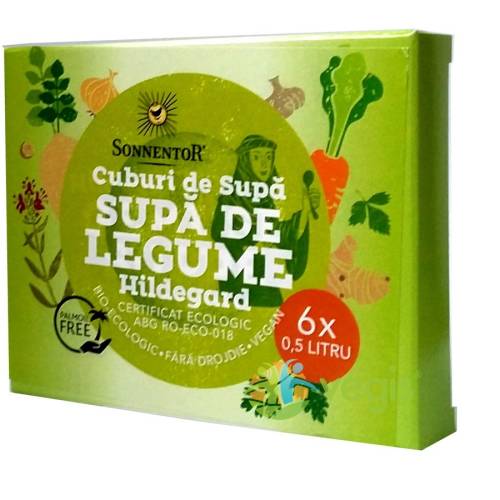 Cub de supa legume hildegard eco/bio 6 cuburi