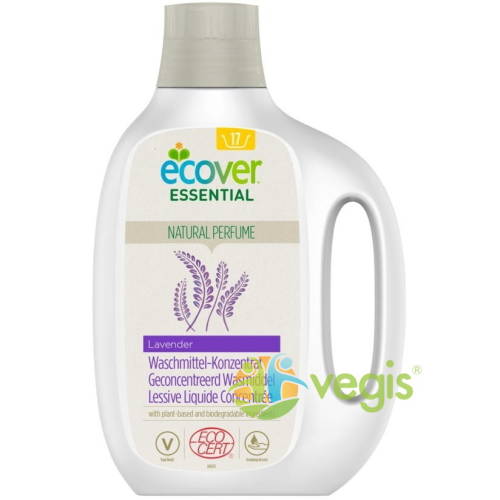 Detergent lichid concentrat cu lavanda ecologic/bio 850ml