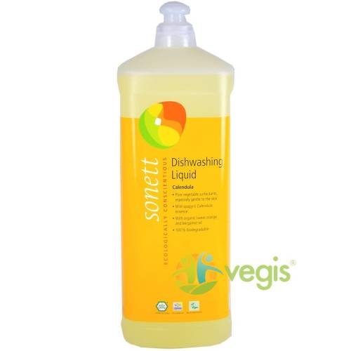Detergent lichid de vase cu galbenele eco/bio 1l sonett