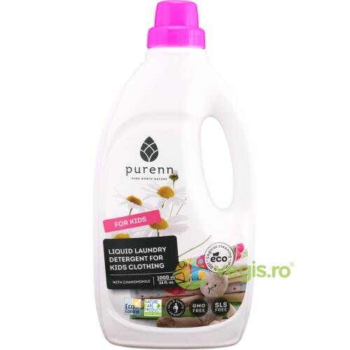 Detergent lichid pentru rufele copiilor cu musetel eco/bio 1l