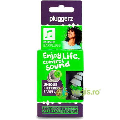 Dopuri pentru urechi din silicon cu filtru unic pentru muzica 2buc