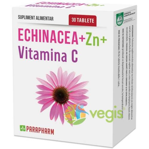 Echinacea + zinc + vitamina c 30cps