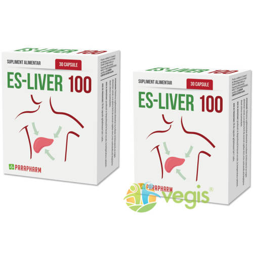 Es-liver 100 30cps pachet 1+1