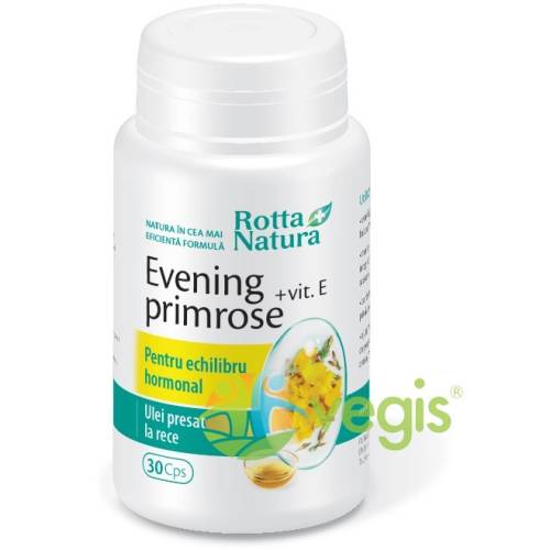 Evening primrose (luminita noptii)+vitamina e 30cps