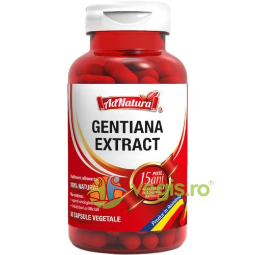 Extract de gentiana 30cps