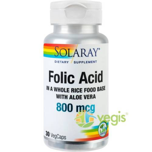 Folic acid 800mcg 30cps