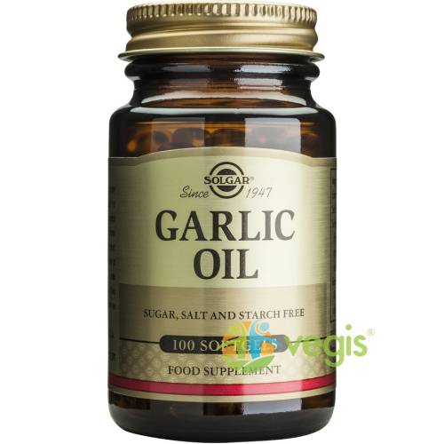 Garlic oil 100cps moi (ulei de usturoi)