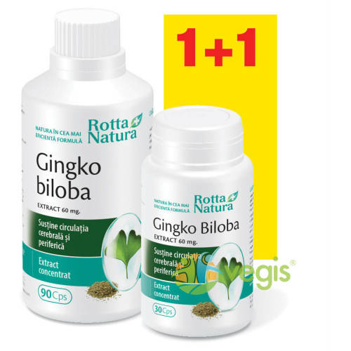 Ginkgo biloba extract 60mg 90cps+30cps