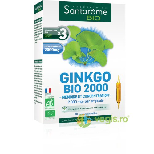 Ginkgo bio 2000 20fiole