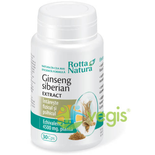 Ginseng siberian extract 30cps