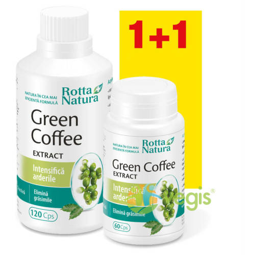 Green coffee extract 120cps+60cps gratis