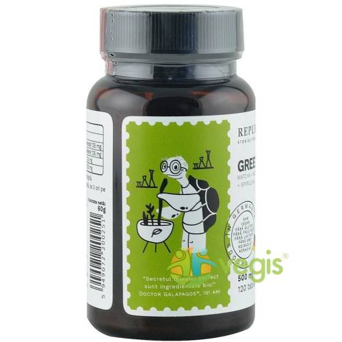 Green detox ecologic/bio 500mg 120 tablete