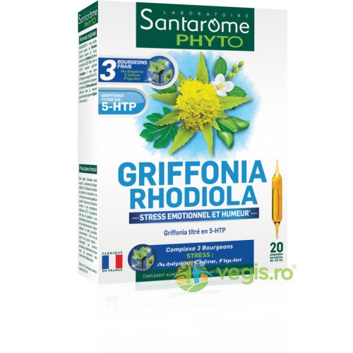 Griffonia rhodiola 20fiole