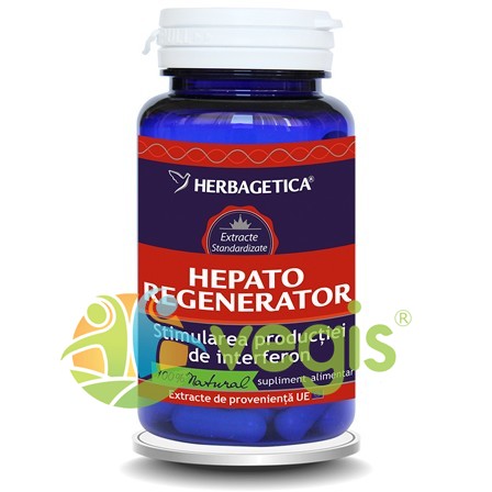 Herbagetica Hepato regenerator 30cps