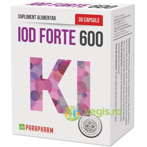 Iod forte 600 30cps