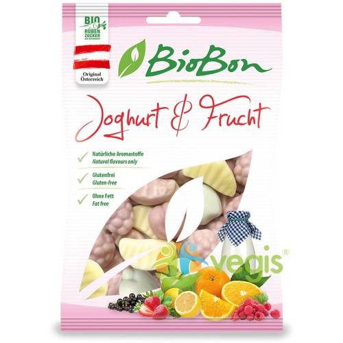 Jeleuri cu iaurt si fructe ecologice/bio 100g