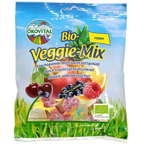 Jeleuri din fructe si legume fara gluten ecologice/bio 80g