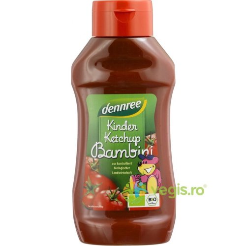 Ketchup pentru copii indulcit cu nectar de agave ecologic/bio 500ml