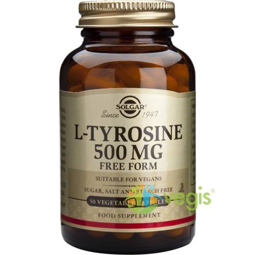 Solgar L-tyrosine (l-tirozina) 500mg 50cps vegetale
