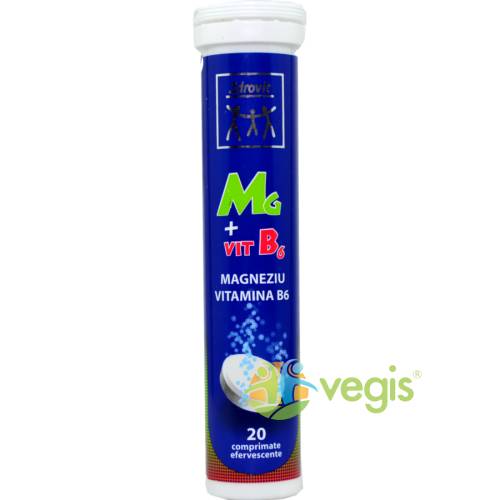 Magneziu + vitamina b6 efervescent 20cpr