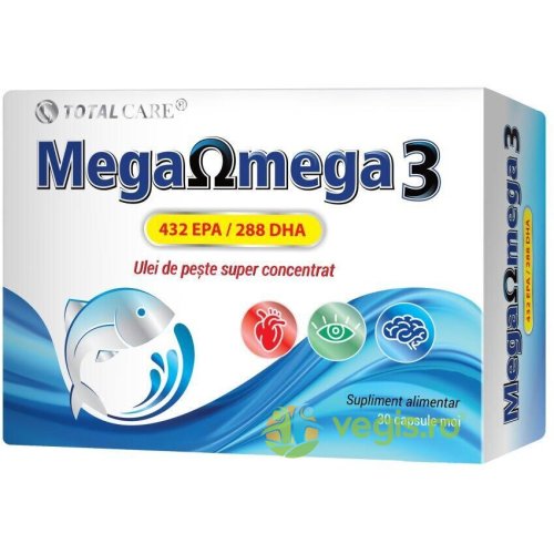 Mega omega 432epa/288dha 30cps
