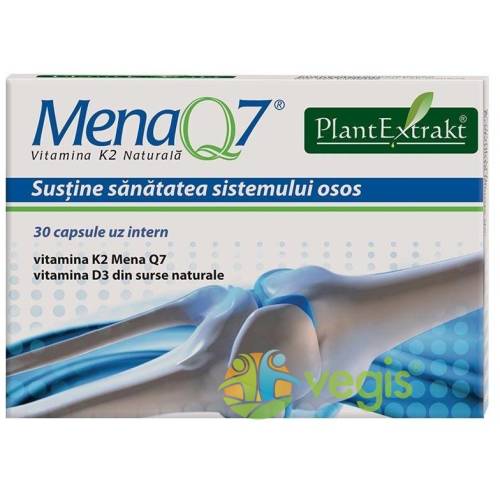 Plantextrakt Mena q7 vitamina k2 naturala 30cps