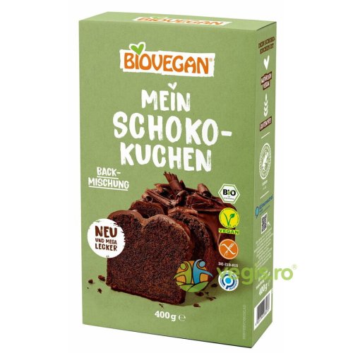 Mix pentru chec cu ciocolata fara gluten ecologic/bio 400g