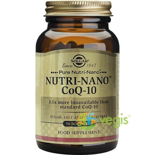 Nutri-nano coenzima q10 3.1x 50cps