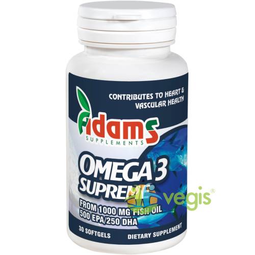 Omega 3 supreme 1000mg (50%epa/25%dha) 30cps